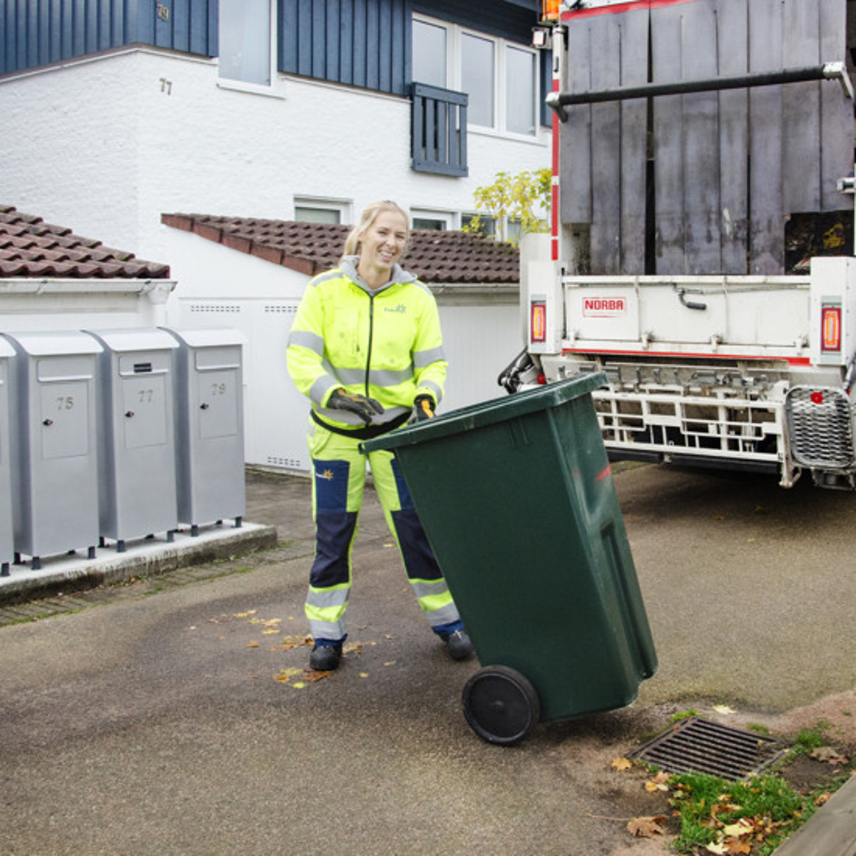 Byta storlek på ditt kärl